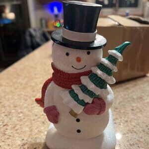 Bath and Body Works Snowmen soap holders